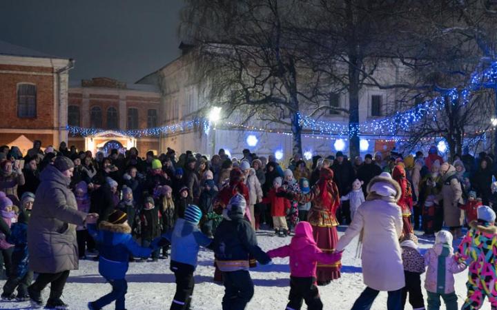 Рождество в музее